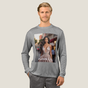 CAMISETA TRIBLENDA LOS ANGELES - ME ENCANTA LA