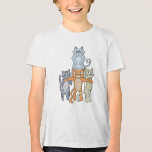 Camiseta Triblenda Los asombrosos gatos
