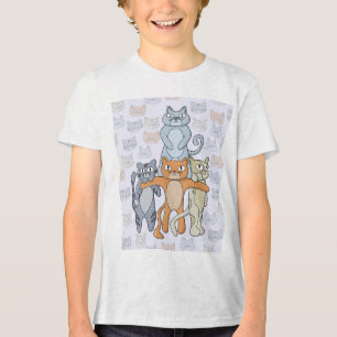 Camiseta Triblenda Los asombrosos gatos
