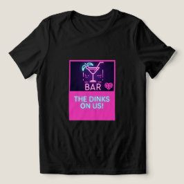 Camiseta Triblenda Los Bebidos En El Cristal Martini De Ee. Uu.