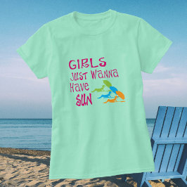 Camiseta Triblenda Los chicas solo quieren tener sol