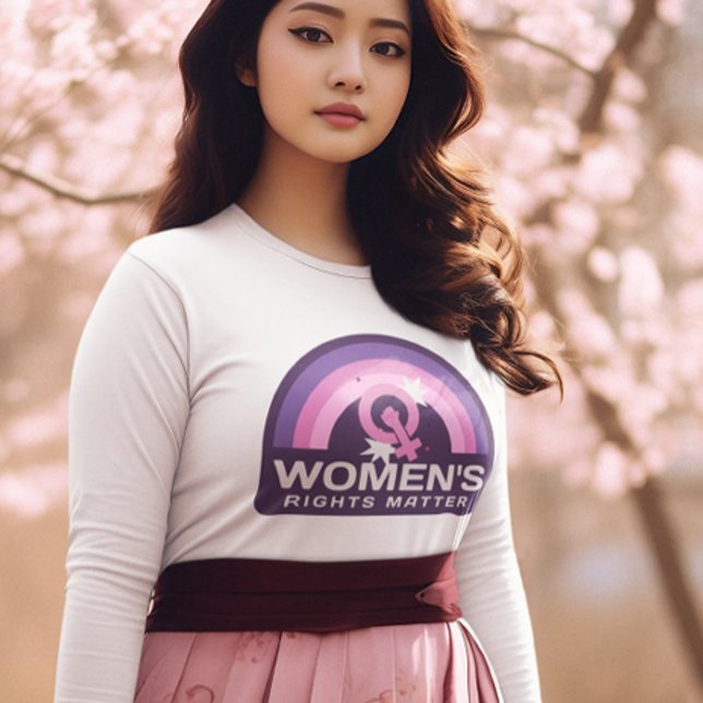 Camiseta Triblenda Los derechos de las mujeres importan desde hace mu (Subido por el creador)