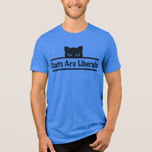 Camiseta Triblenda Los gatos son liberales