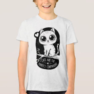 Camiseta Triblenda Los Gatos Son Los Compañeros Perfectos