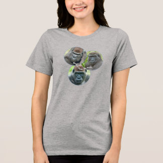 Camiseta Triblenda Los gorilas me hacen sonreír