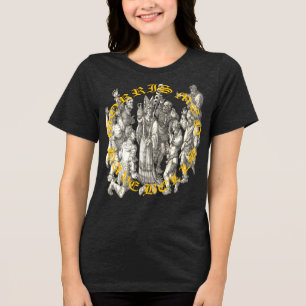 Camiseta Triblenda Los hombres de Morris tienen campanas Arte medieva