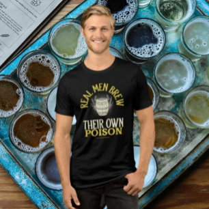 Camiseta Triblenda Los hombres de verdad elaboran su propio veneno