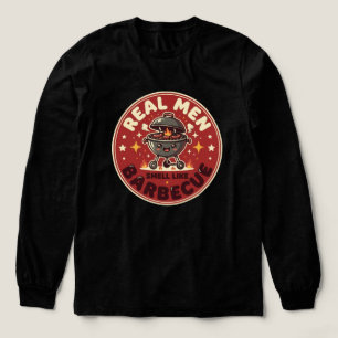 Camiseta Triblenda Los hombres de verdad huelen a barbacoa Amante d