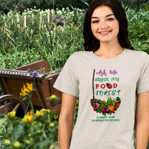 Camiseta Triblenda Los huertos de los bosques alimentarios
