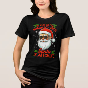 Camiseta Triblenda Los Navidades De Farmacia Estarán Bien Con La Tecn