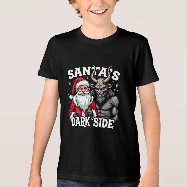 Camiseta Triblenda Los Navidades del lado oscuro de Santa Lucía maltr (Anverso)