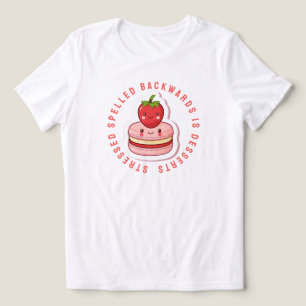 Camiseta Triblenda Los postres se escriben hacia atrás