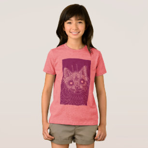 Camiseta Triblenda Los preciosos: un gato con estilo gótico