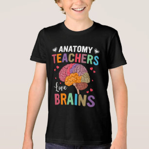 Camiseta Triblenda Los profesores de anatomía aman los cerebros