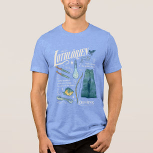 Camiseta Triblenda LOTHLORIEN™ Collage Gráfico de Acuarela