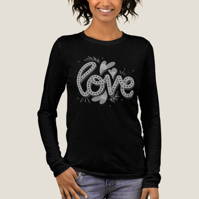 Camiseta Triblenda Love  (Anverso)