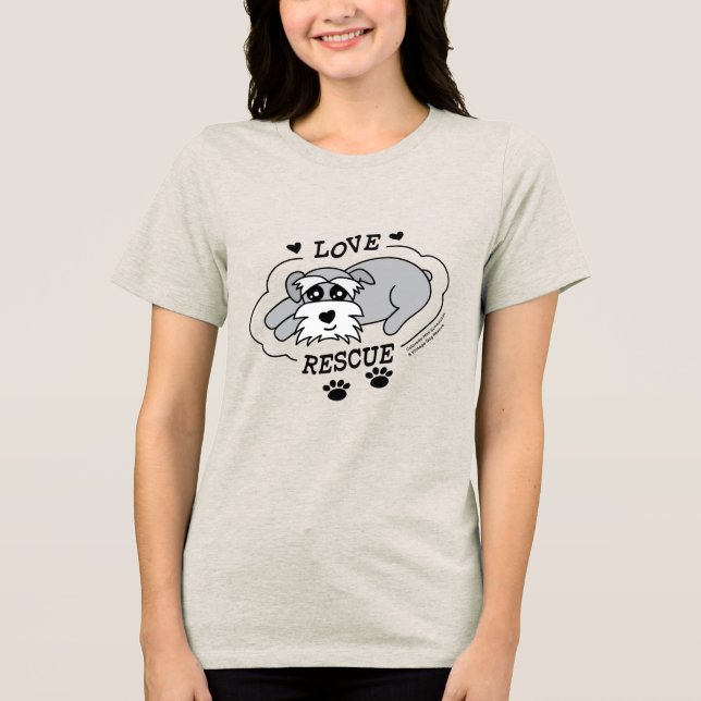 Camiseta Triblenda Love Rescue - Light (Women) (Anverso)
