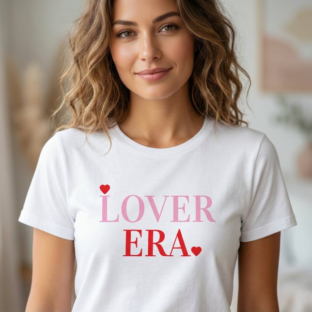Camiseta Triblenda Lover Era Valentine's Day | Pink & Red Hearts  (Subido por el creador)