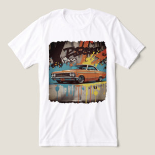 Camiseta Triblenda Lowrider de los 60 en estilo de arte de graffiti y