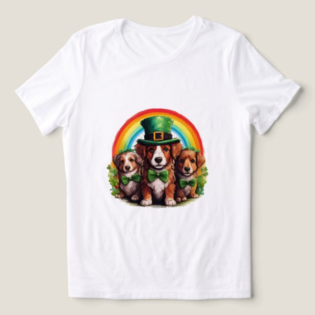 Camiseta Triblenda Lucky Pup Parade (Diseño delantero )