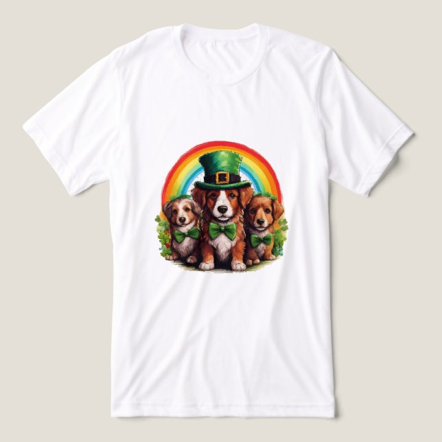 Camiseta Triblenda Lucky Pup Parade (Diseño delantero )