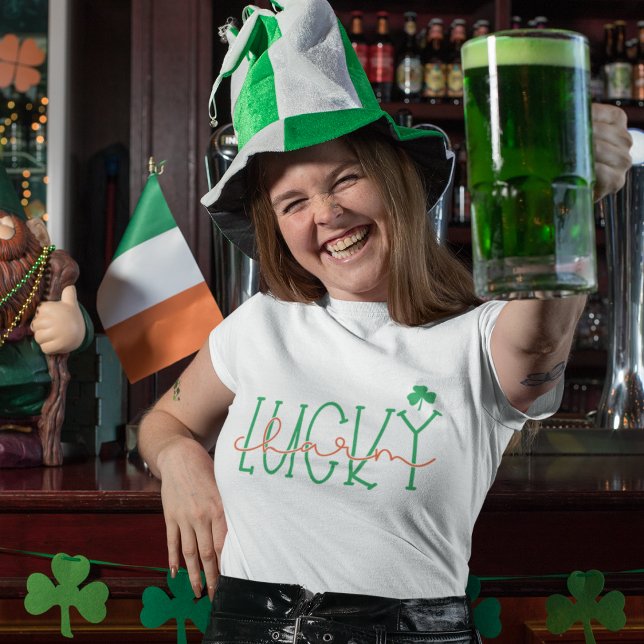 Camiseta Triblenda Lucky Shamr St. Patrick's Day Green (Subido por el creador)