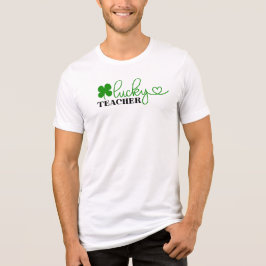 Camiseta Triblenda Lucky St Patrick's day Teacher t-shirt