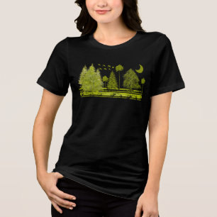 Camiseta Triblenda Luna de Pinos Grundadas -