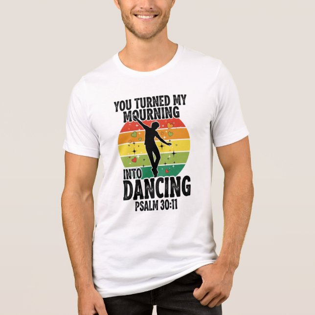 Camiseta Triblenda Luto por el diseño de danza (Anverso)