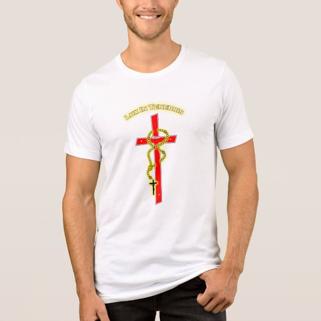 Camiseta Triblenda Lux in Tenebris - Rosary 02