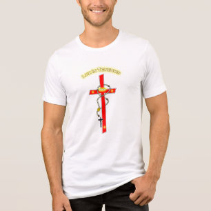 Camiseta Triblenda Lux in Tenebris - Rosary Cuz Corona 02