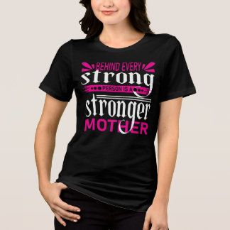 Camiseta Triblenda Madre Fuerte Mejor