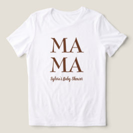Camiseta Triblenda Madre linda para ser camiseta de una mujer con duc