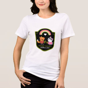 Camiseta Triblenda Madres De Gemelos Fraternales