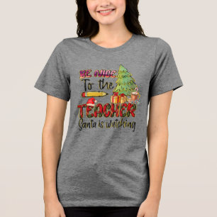 Camiseta Triblenda Maestra de Navidades Cutes