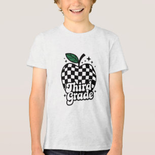 Camiseta Triblenda Maestro Tercer Grado 3er Regreso a la Escuela