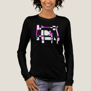 Camiseta Triblenda Magenta White Gameboard Geométrico inspirado en MC