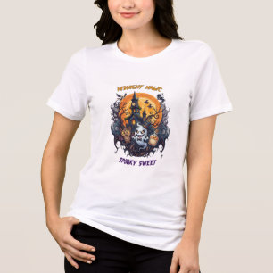 Camiseta Triblenda Magia de Medianoche Espeluznante Dulce Fantasma Li