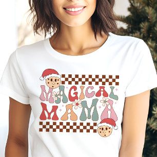 Camiseta Triblenda Magical Mama Navidad Retro