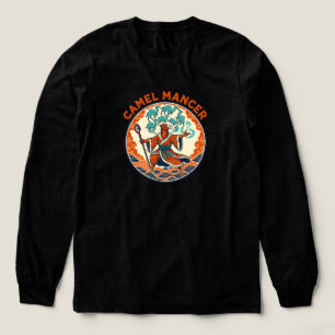 Camiseta Triblenda Mago Mancer Camello Desierto Fantasía Arte Místico
