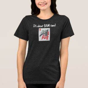 Camiseta Triblenda Mahjong Bam Time Tri-Blend