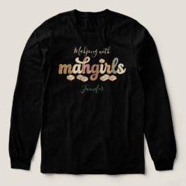 Camiseta Triblenda Mahjong Personalizado Con Mis Mahgirls