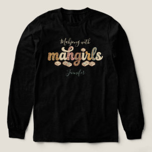 Camiseta Triblenda Mahjong Personalizado Con Mis Mahgirls