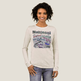 Camiseta Triblenda Mahjong Sayings Women's Long Sleeve T-Shirt 