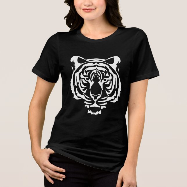 Camiseta Triblenda Majestätischer Tiger (Anverso)