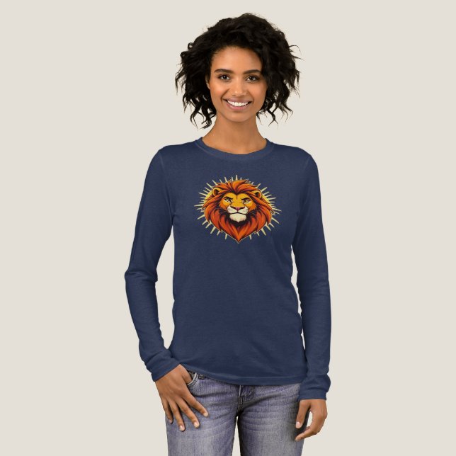 Camiseta Triblenda Majestic Lion – King of Power and Authority (Anverso Completo)
