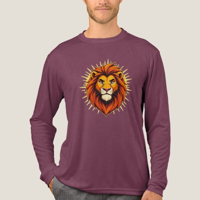 Camiseta Triblenda Majestic Lion – King of Power and Authority (Anverso)