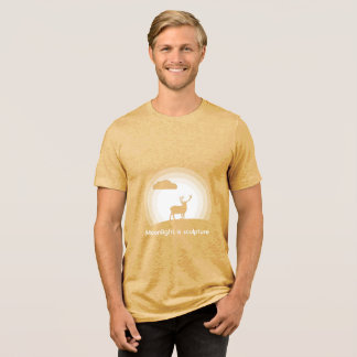 Camiseta Triblenda Majestic Stag Silhouette Under Lunar Light Style B