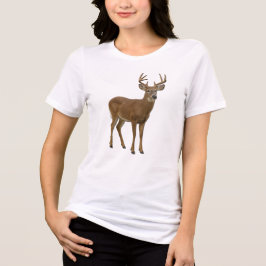 CAMISETA TRIBLENDA MAJESTIC WHITE-TAILED DEER. SAMER BRASIL