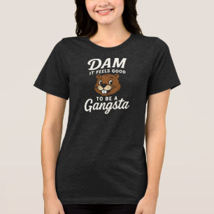 Camiseta Triblenda MALDITA SEA, SE SIENTE BIEN Gangsta